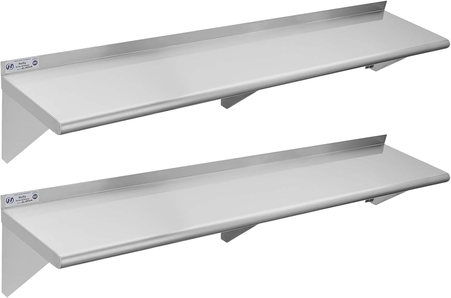 Wall Shelf Commercial Kitchen - 2 Pack 12