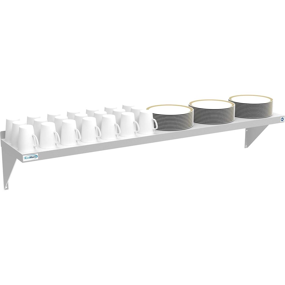 Wall Shelf Commercial Kitchen - Industrial-Grade 12x60 Stainless Steel Wall Mount