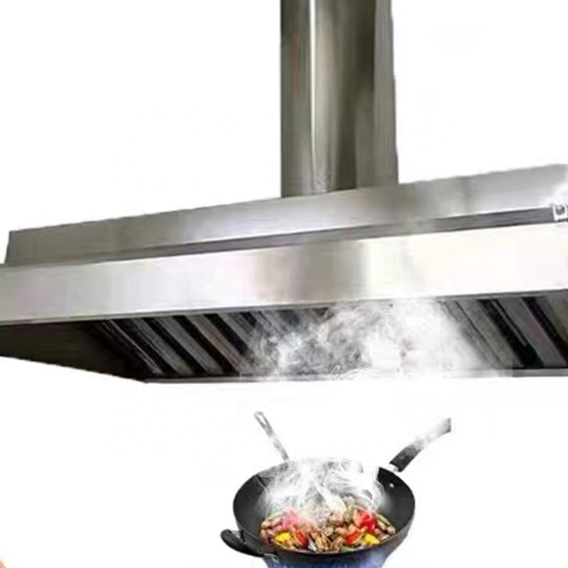 Commercial Kitchen Chimney - Customized Size Commercial Range Hood Kitchen