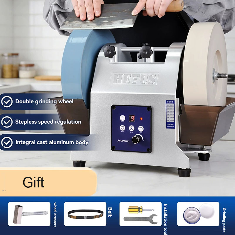 10 inch Dual Wheel Electric Kn - Commercial Kitchen Knife Sharpener 评论和价格