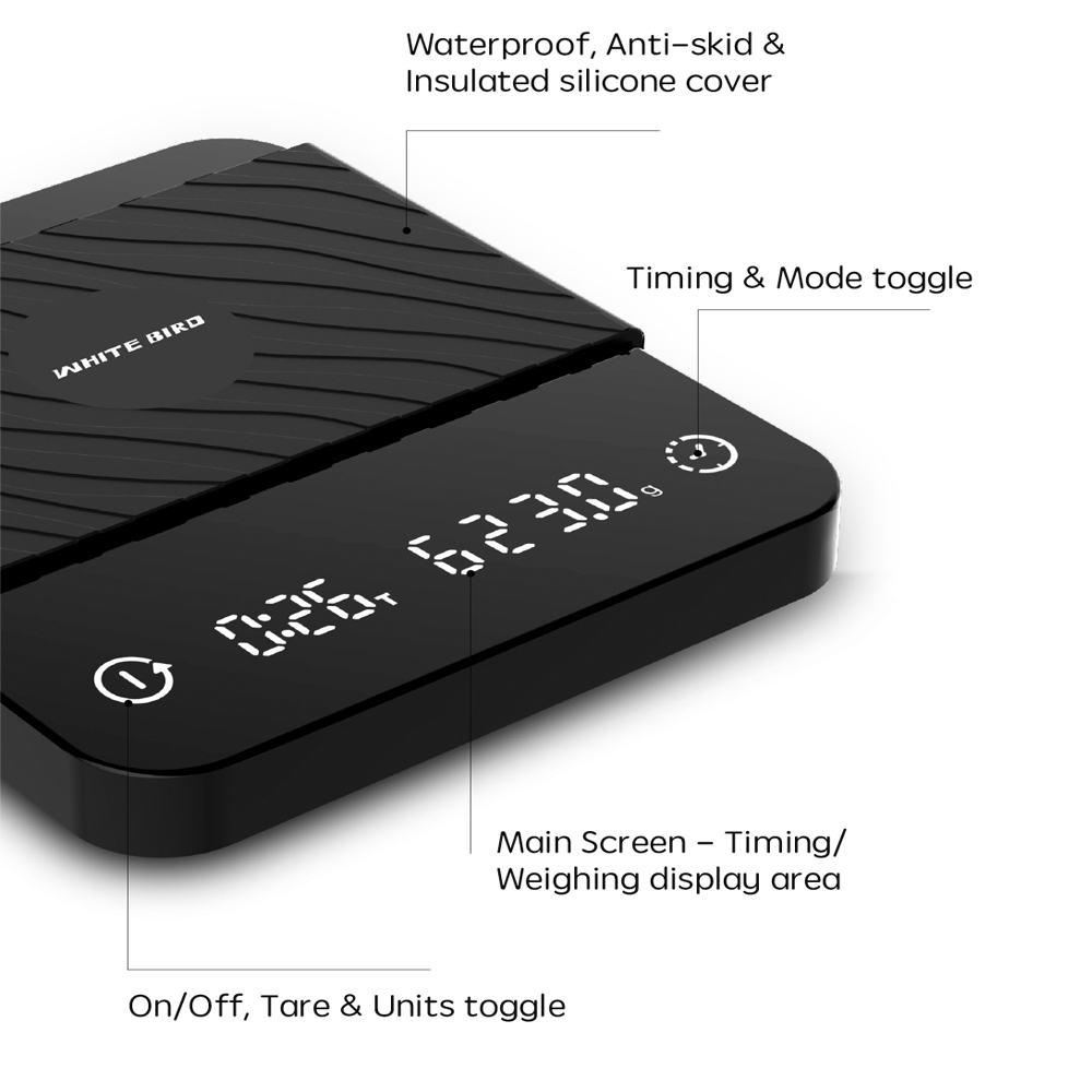 Smart Coffee Scale With Timer  - Commercial Kitchen Timer 评论和价格