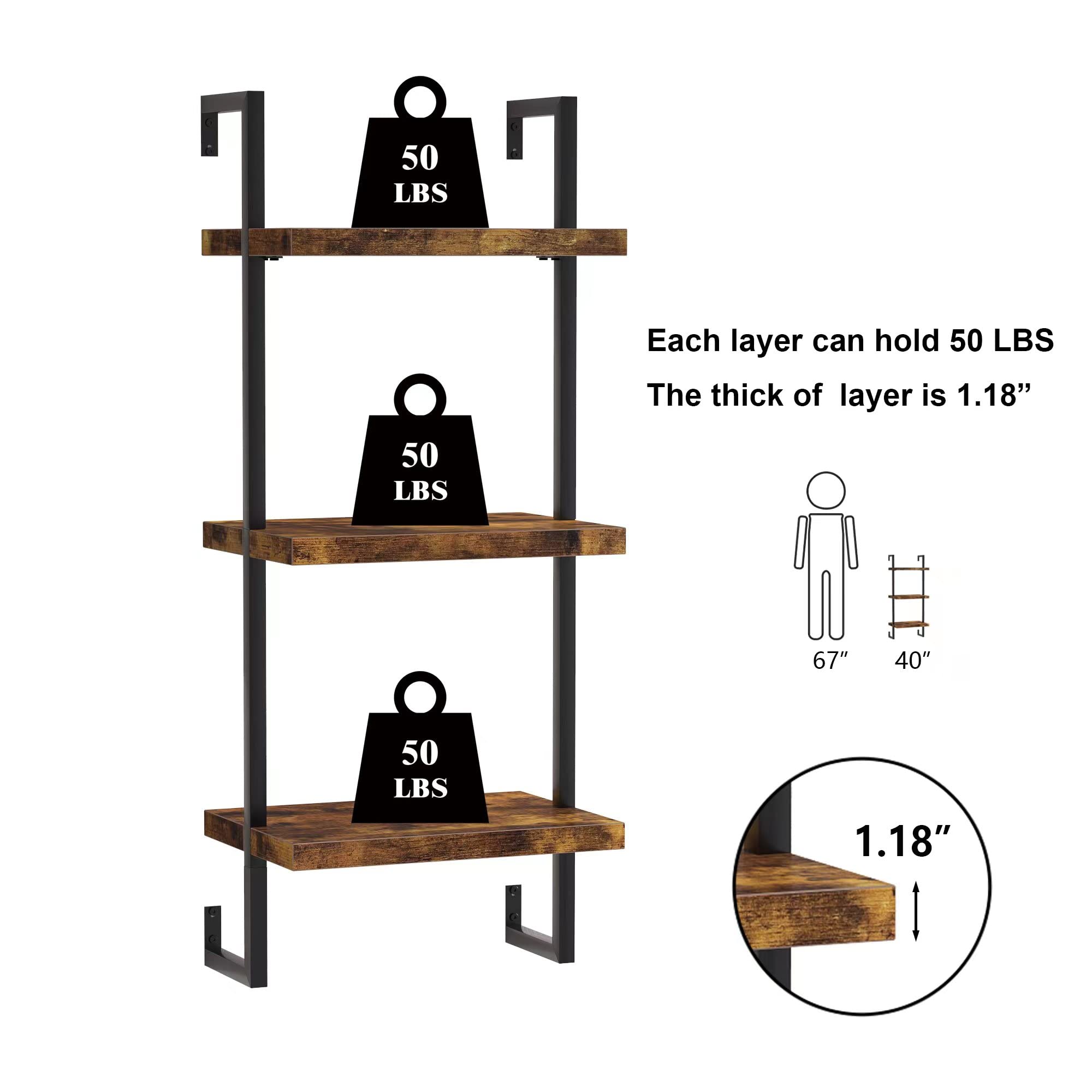 Factory Direct 2026 50lbs Capa - Wall Shelf Commercial Kitchen 评论和价格