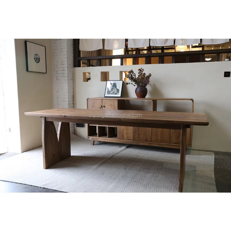 Solid Wood Dining Table Set Mo - Commercial Kitchen Set 评论和价格