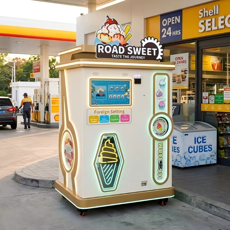 Self‑Service Ice Cream Vending - Soft Serve Ice Cream Machine 评论和价格