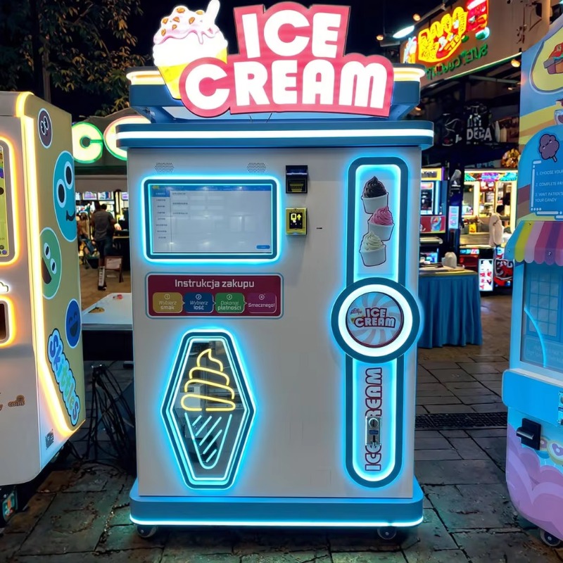 Self‑Service Ice Cream Vending - Soft Serve Ice Cream Machine 评论和价格