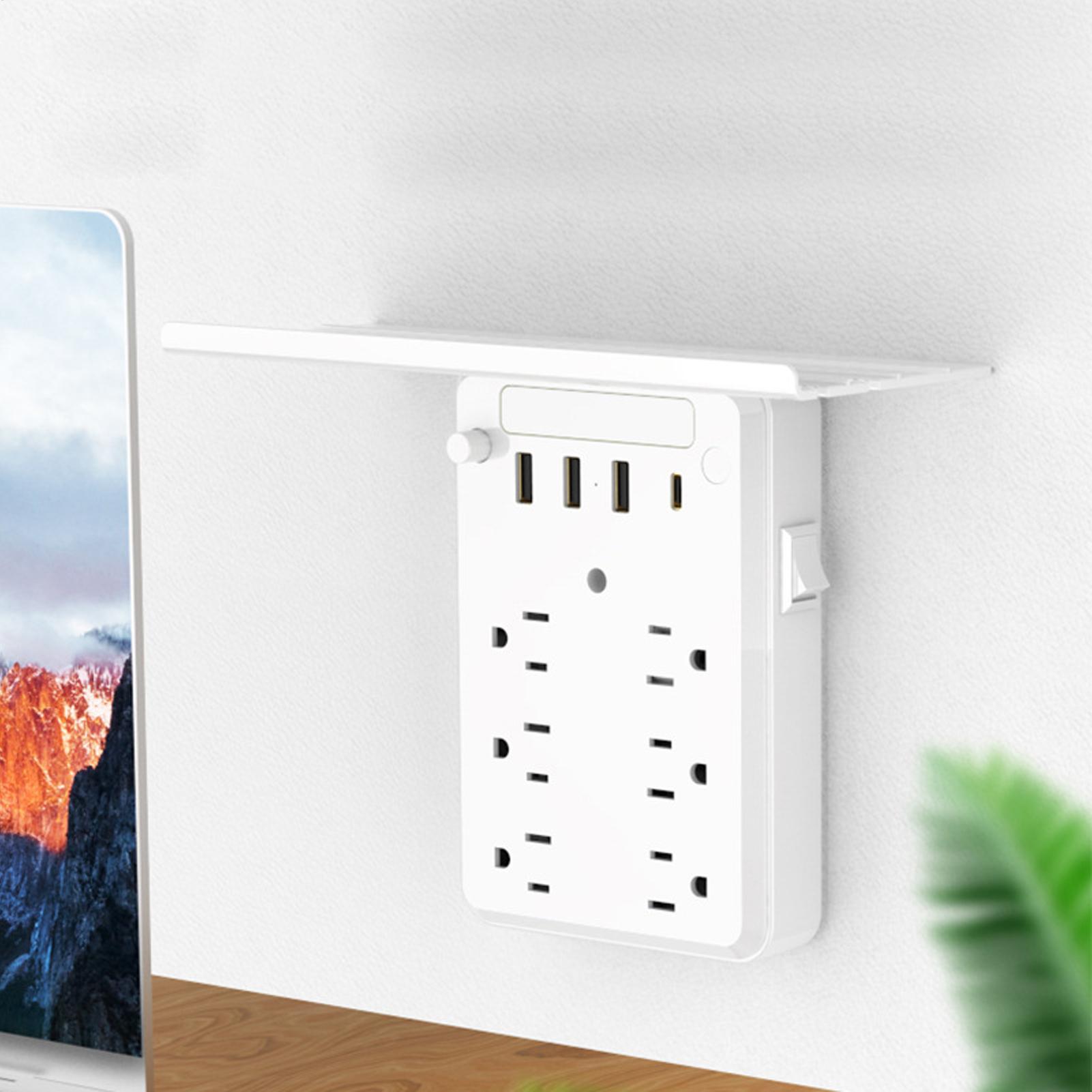 Multiple Outlet Wall Plug Char - Wall Shelf Commercial Kitchen 评论和价格
