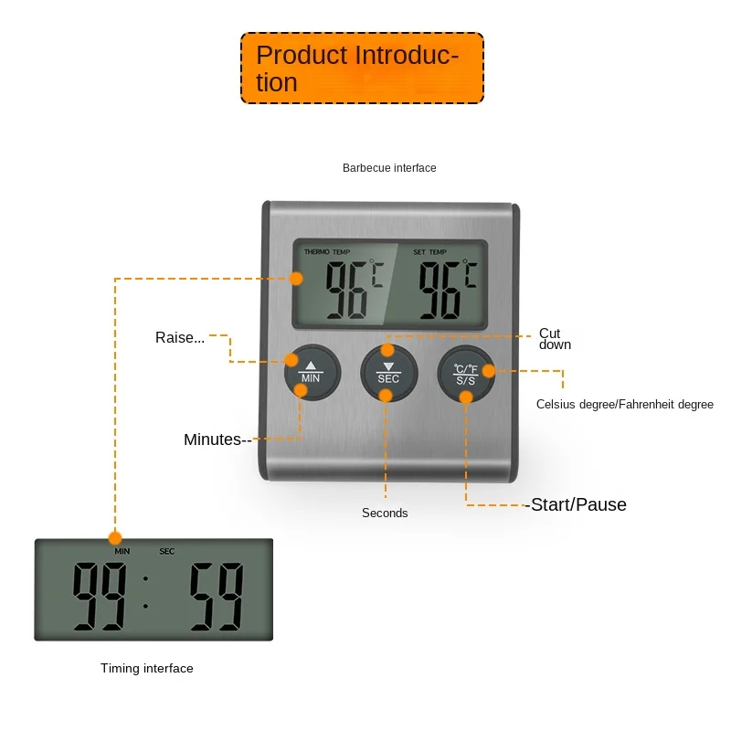 Tp700 Digital Remote Wireless  - Commercial Kitchen Timer 评论和价格