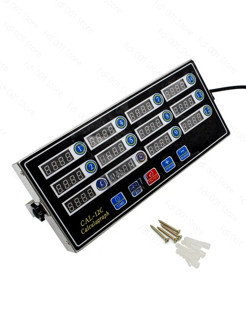 Commercial 12-Channel Timer Ki - Commercial Kitchen Timer 评论和价格