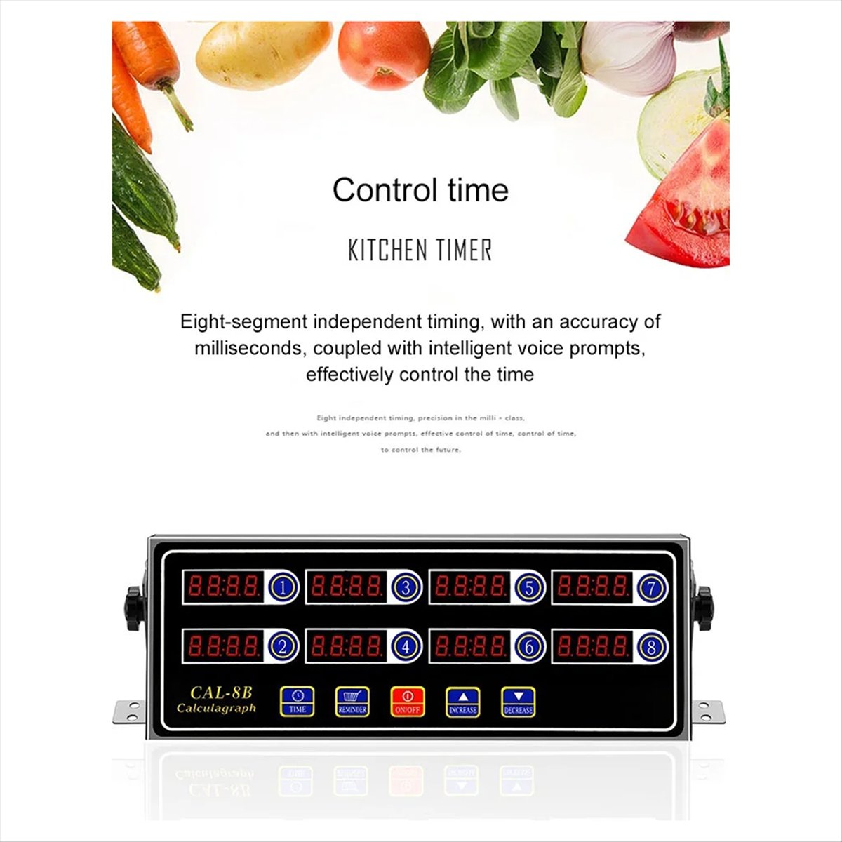 A32I Commercial Eighth 8 Chann - Commercial Kitchen Timer 评论和价格