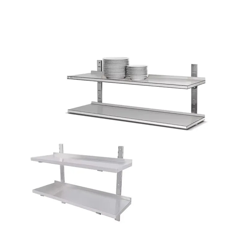 Custom 304 Stainless Steel Com - Wall Shelf Commercial Kitchen 评论和价格