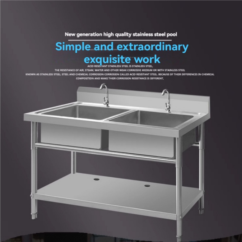 Commercial Stainless Steel Sin - Commercial Kitchen Plumbing 评论和价格