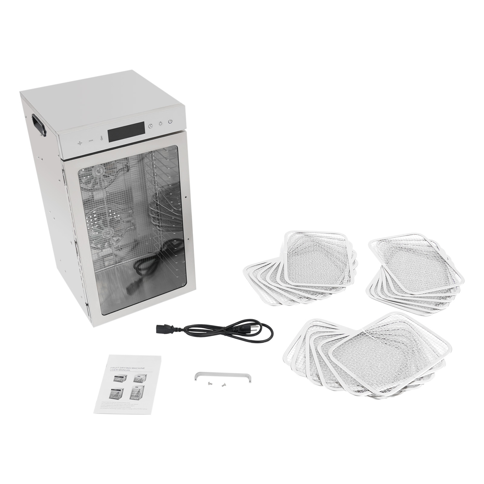 18 Trays Food Dehydrator 304 2 - Commercial Food Dehydrator 评论和价格