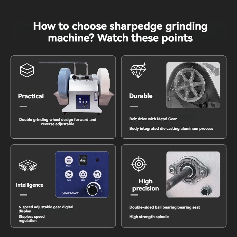 Title: Double Wheel Electric K - Commercial Kitchen Knife Sharpener 评论和价格
