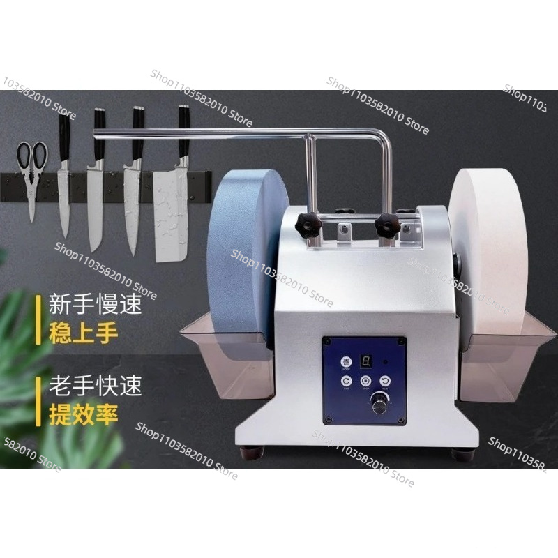 Compact Dual-Wheel Wet Sharpen - Commercial Kitchen Knife Sharpener 评论和价格