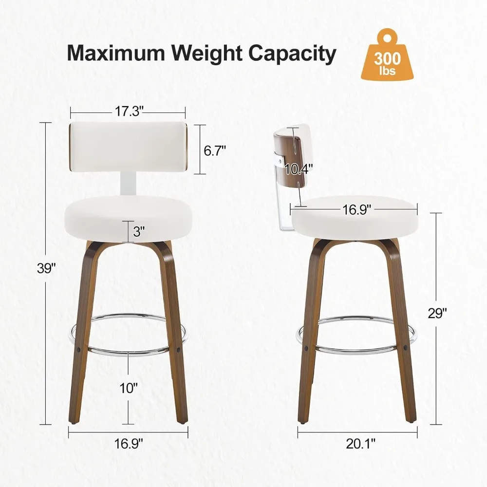 Bar Height Bar Stools Set of 3 - Commercial Kitchen Set 评论和价格