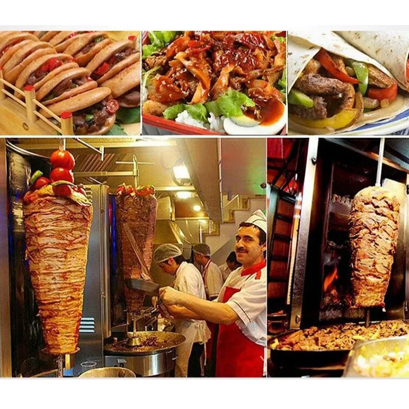 Gas Vertical Rotating Doner Ke - Kebab Shawarma Machine 评论和价格