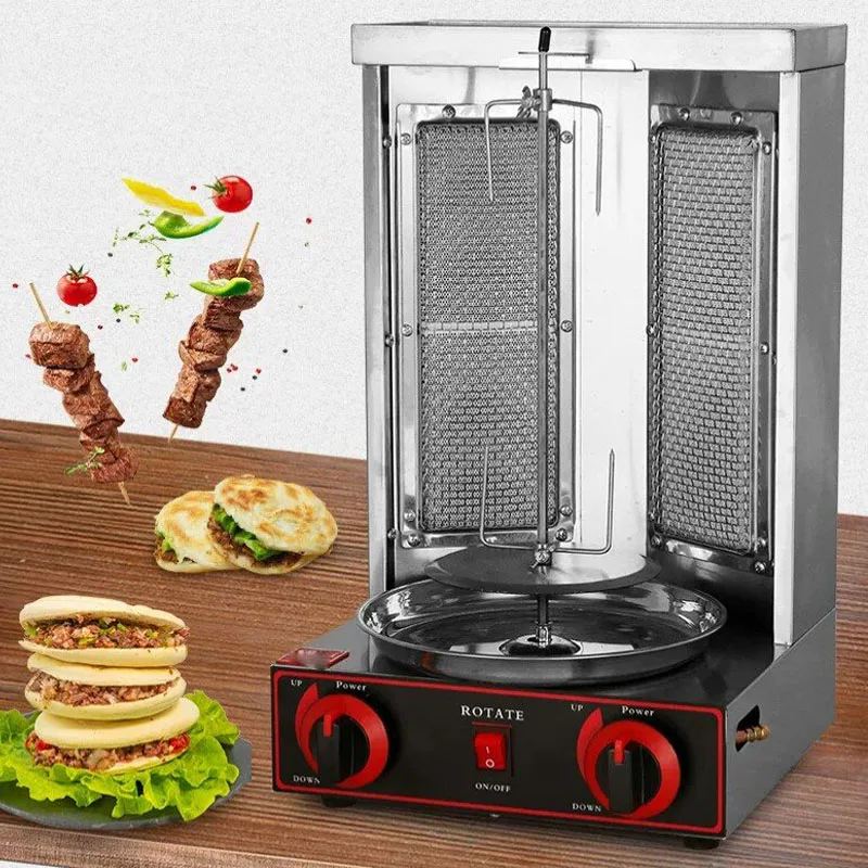 Gas Vertical Rotating Doner Ke - Kebab Shawarma Machine 评论和价格