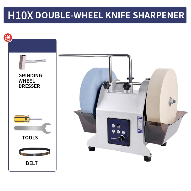 10-inch Dual-Wheel Electric Kn - Commercial Kitchen Knife Sharpener 评论和价格