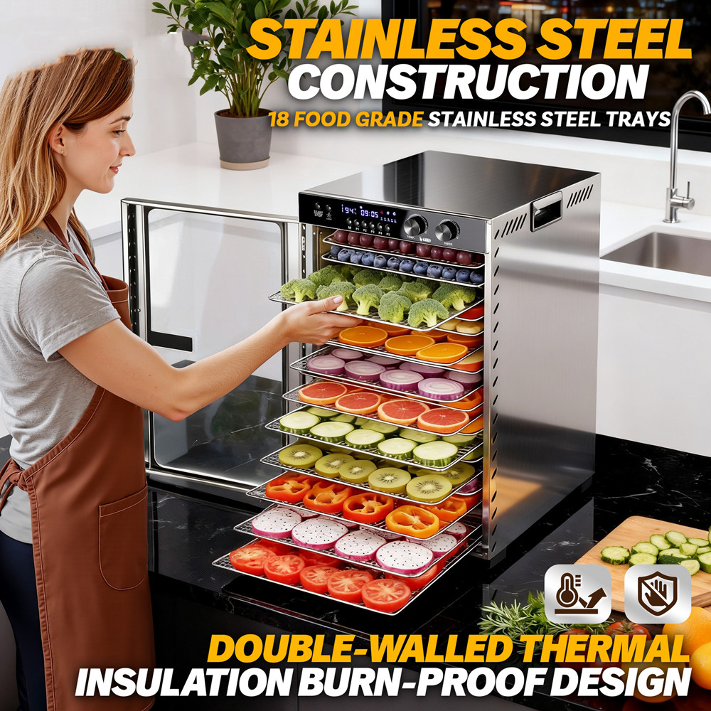 48H Timer Food Dehydrator Mach - Commercial Food Dehydrator 评论和价格