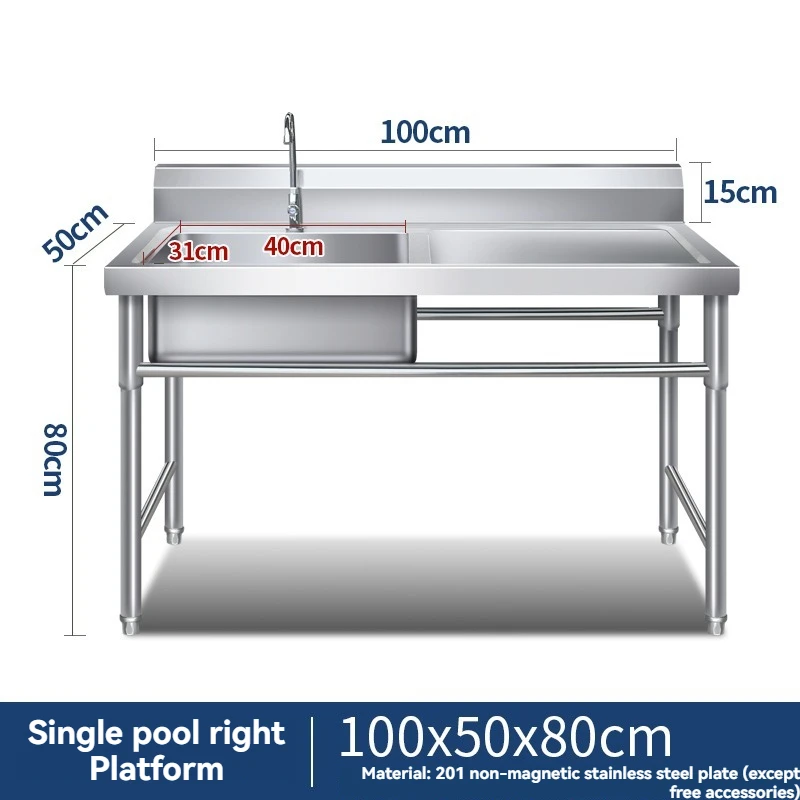 Commercial Stainless Steel Sin - Commercial Kitchen Plumbing 评论和价格