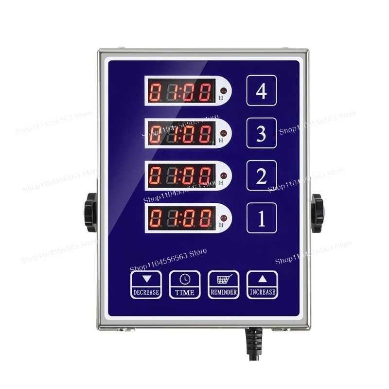 CAL4B 4-Channel Commercial Kit - Commercial Kitchen Timer 评论和价格