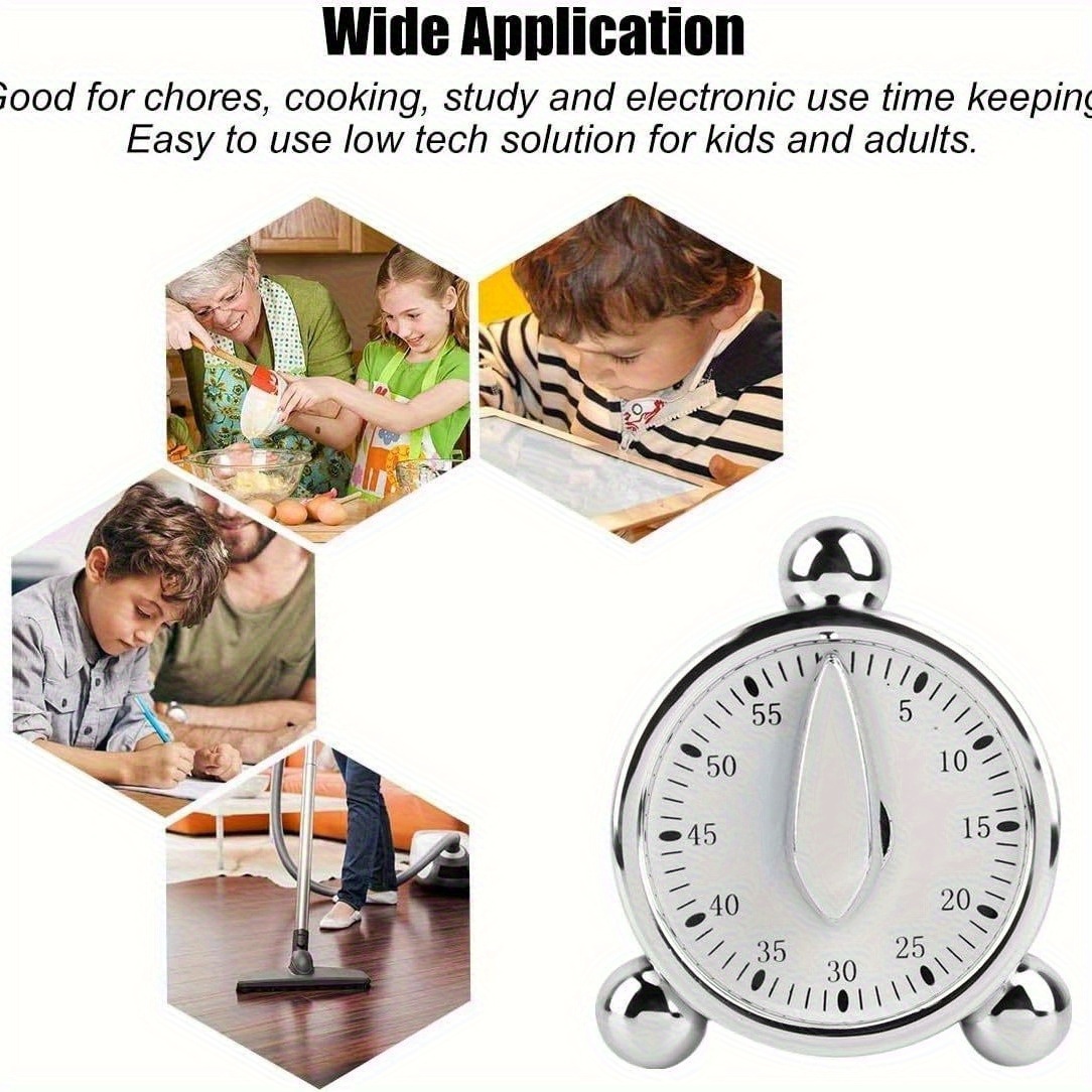 Visible Mechanical Timer, 60-M - Commercial Kitchen Timer 评论和价格
