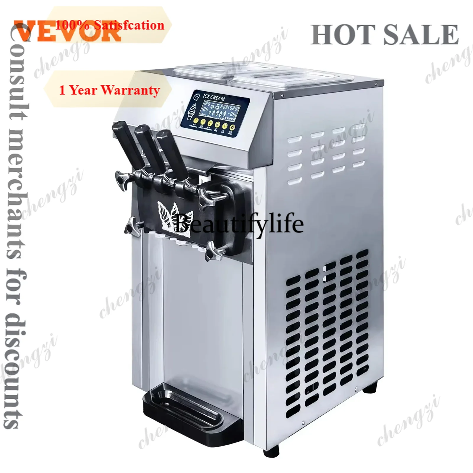 A55  Pre-cooling commercial ic - Soft Serve Ice Cream Machine 评论和价格